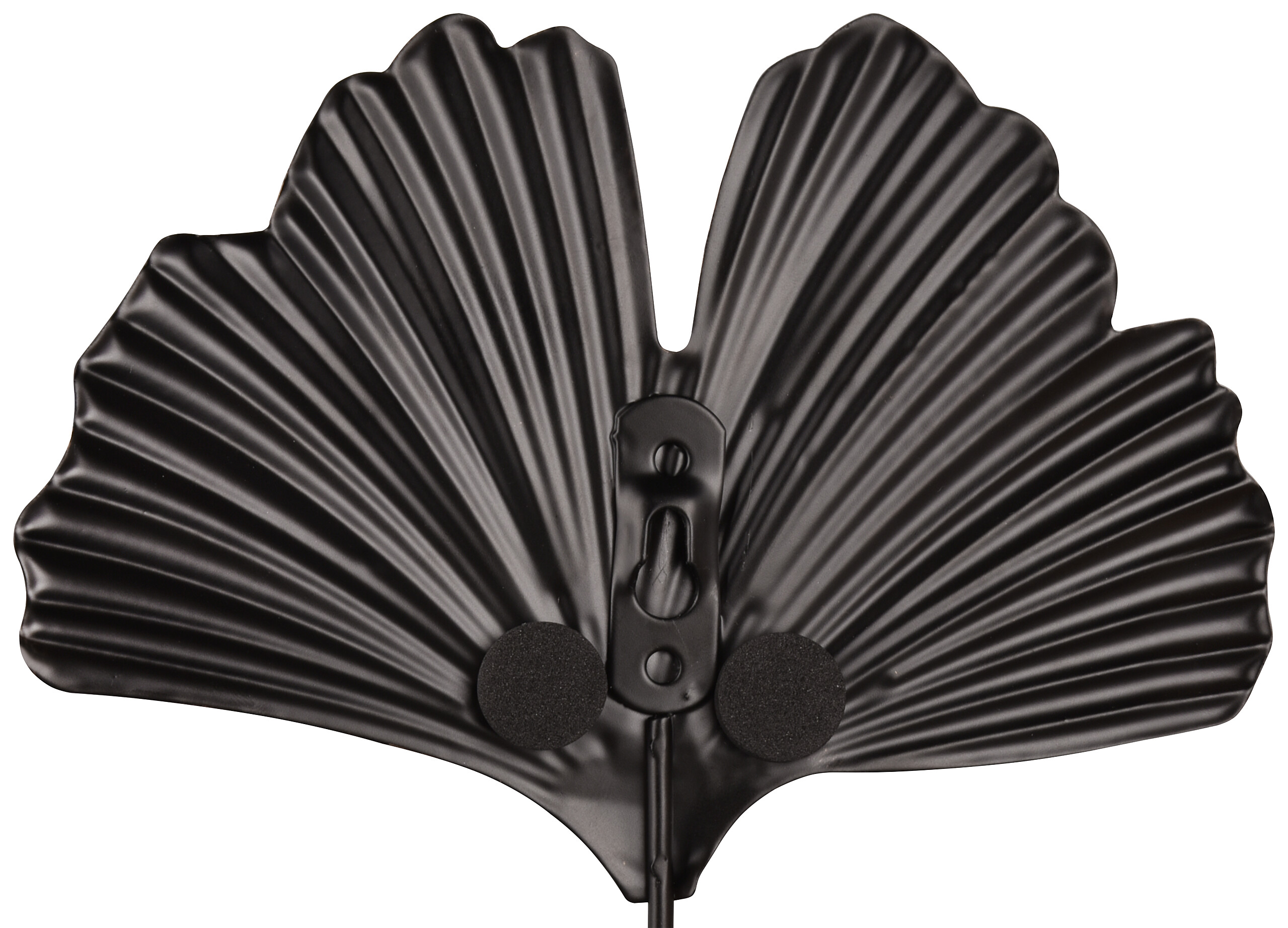 Garderobenhaken Merle schwarz gold Optik Metall B/H/T: ca. 15x15x4 cm