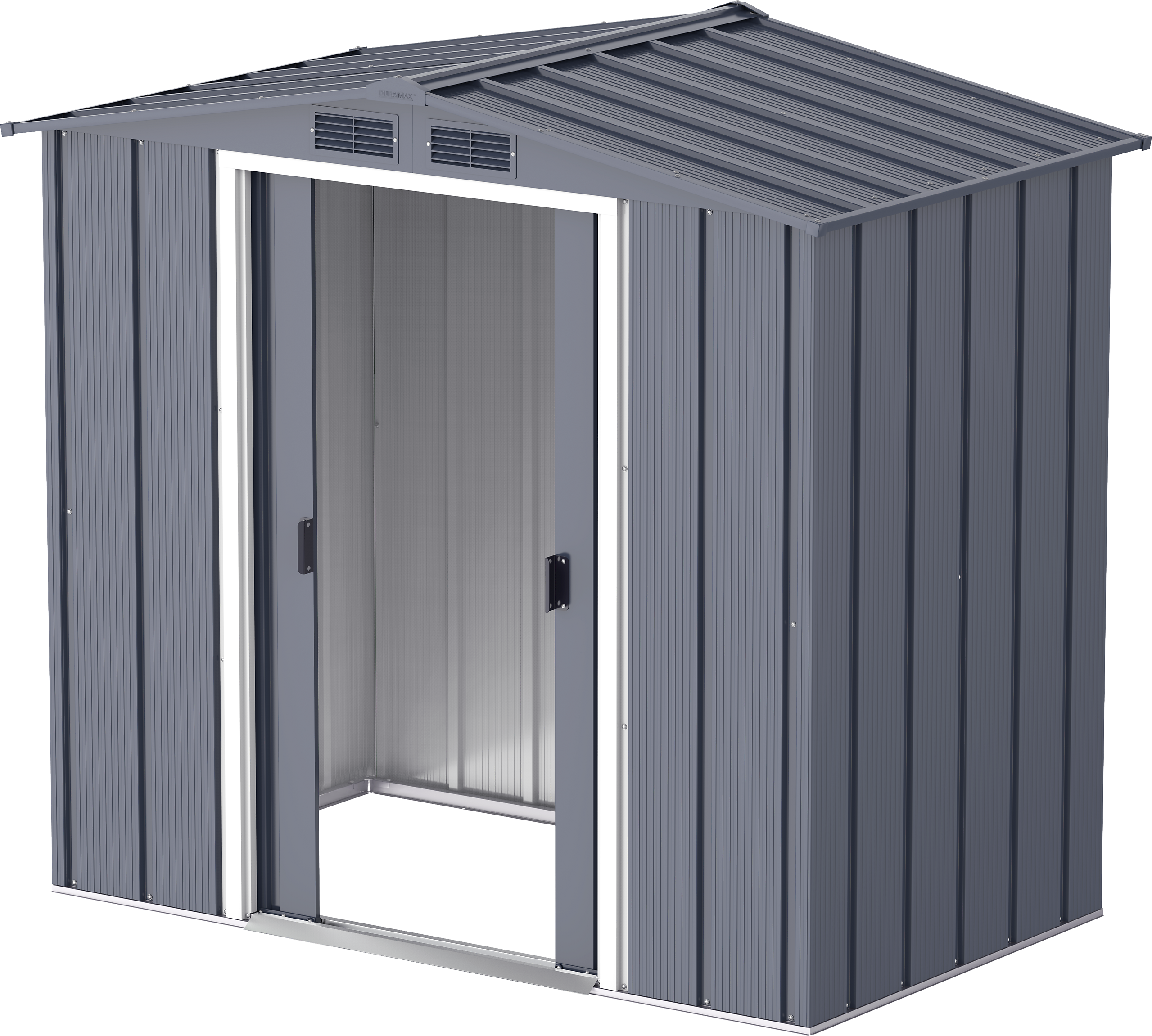 VCM Gerätehaus anthrazit B/H/L: ca. 202x181x113 cm