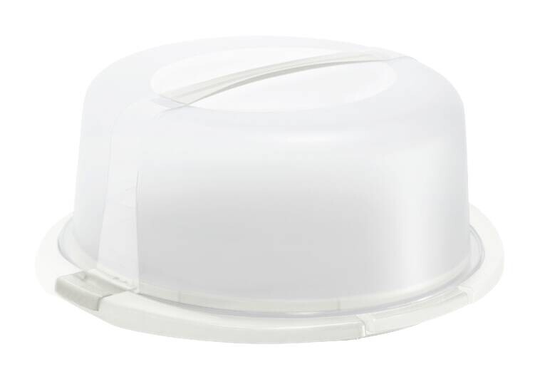 Rotho Tortenglocke COOL & FRESH weiß B/H/L: ca. 34x16x38 cm