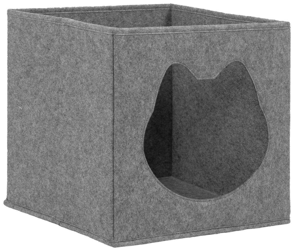 Stoffbox Stoffbox 1 grau B/H/T: ca. 32x32x32 cm Stoffbox Stoffbox 1 grau B/H/T: ca. 32x32x32 cm