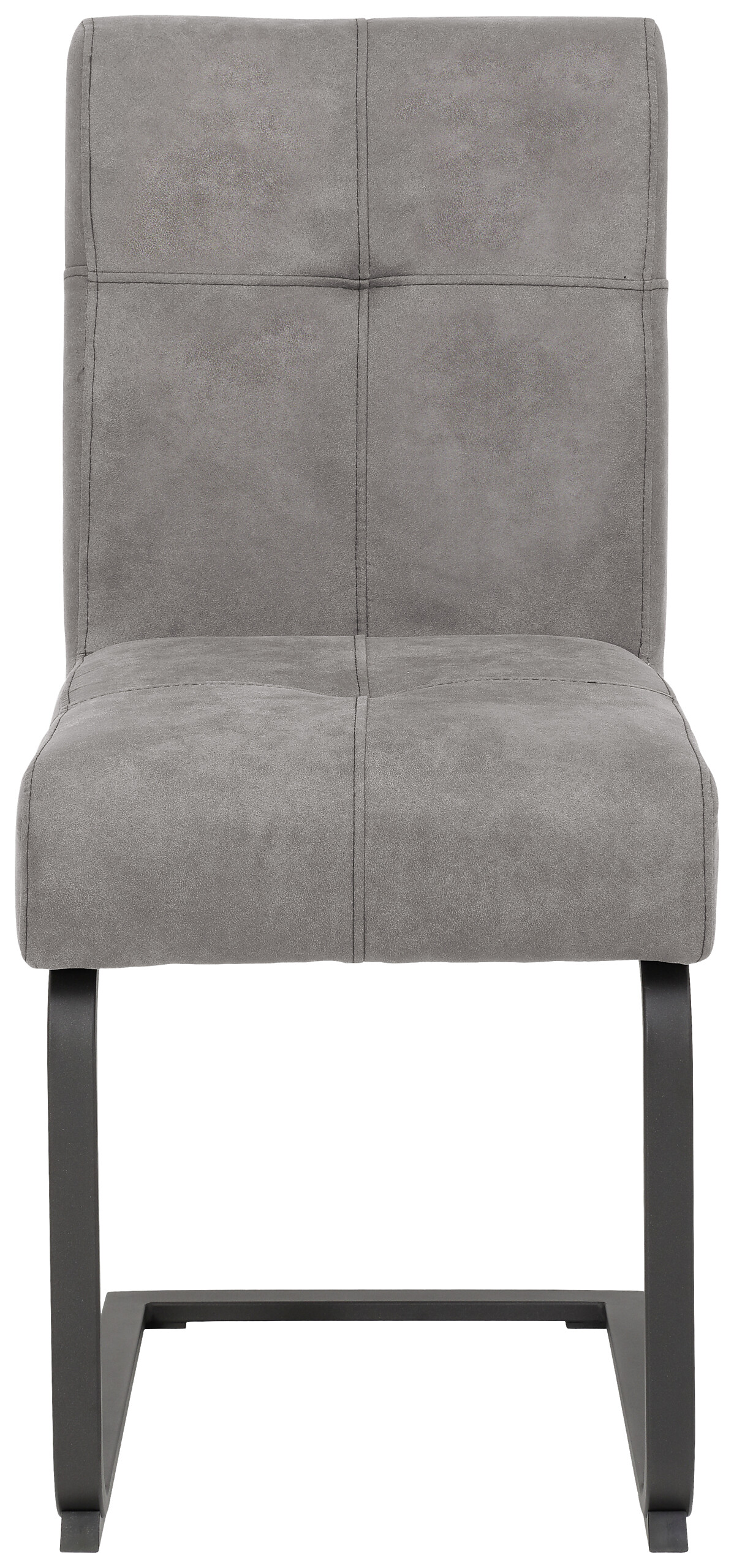 Essgruppe Luise II grau Microfaser B/H/T: ca. 160x76x80 cm