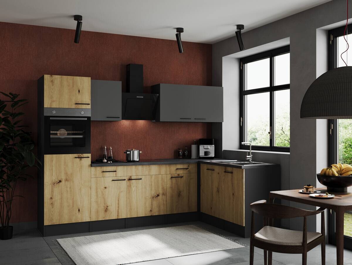 Winkelküche Oliver B/H/T: ca. 280x205x172 cm