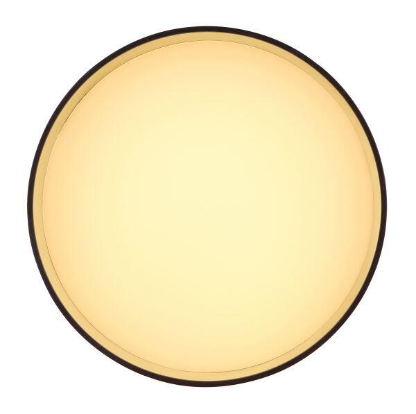 GLOBO Deckenleuchte Jenny schwarz Satiniert Aluminium Kunststoff H/D: ca. 11x14 cm