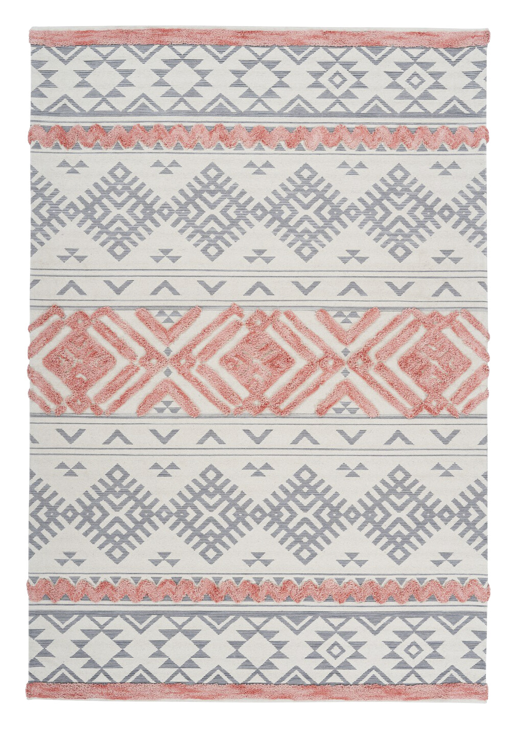 Arte Espina Kurzflorteppich Ethnie 225 apricot B/H/L: ca. 120x1x170 cm