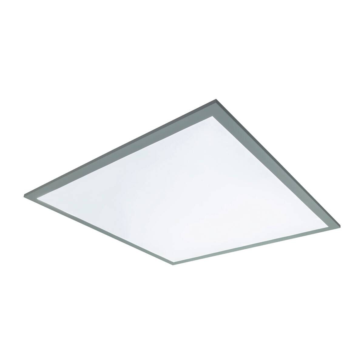 Näve Leuchten LED-Deckenpanel weiß Metall Kunststoff B/H/T: ca. 59,5x6x59,5 cm
