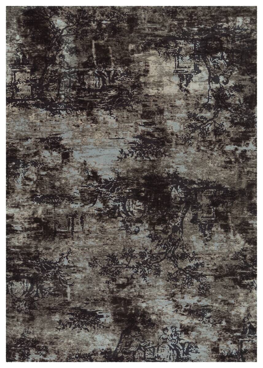 Arte Espina Flachflorteppich Vintage 5206 taupe B/H/L: ca. 170x0,4x240 cm