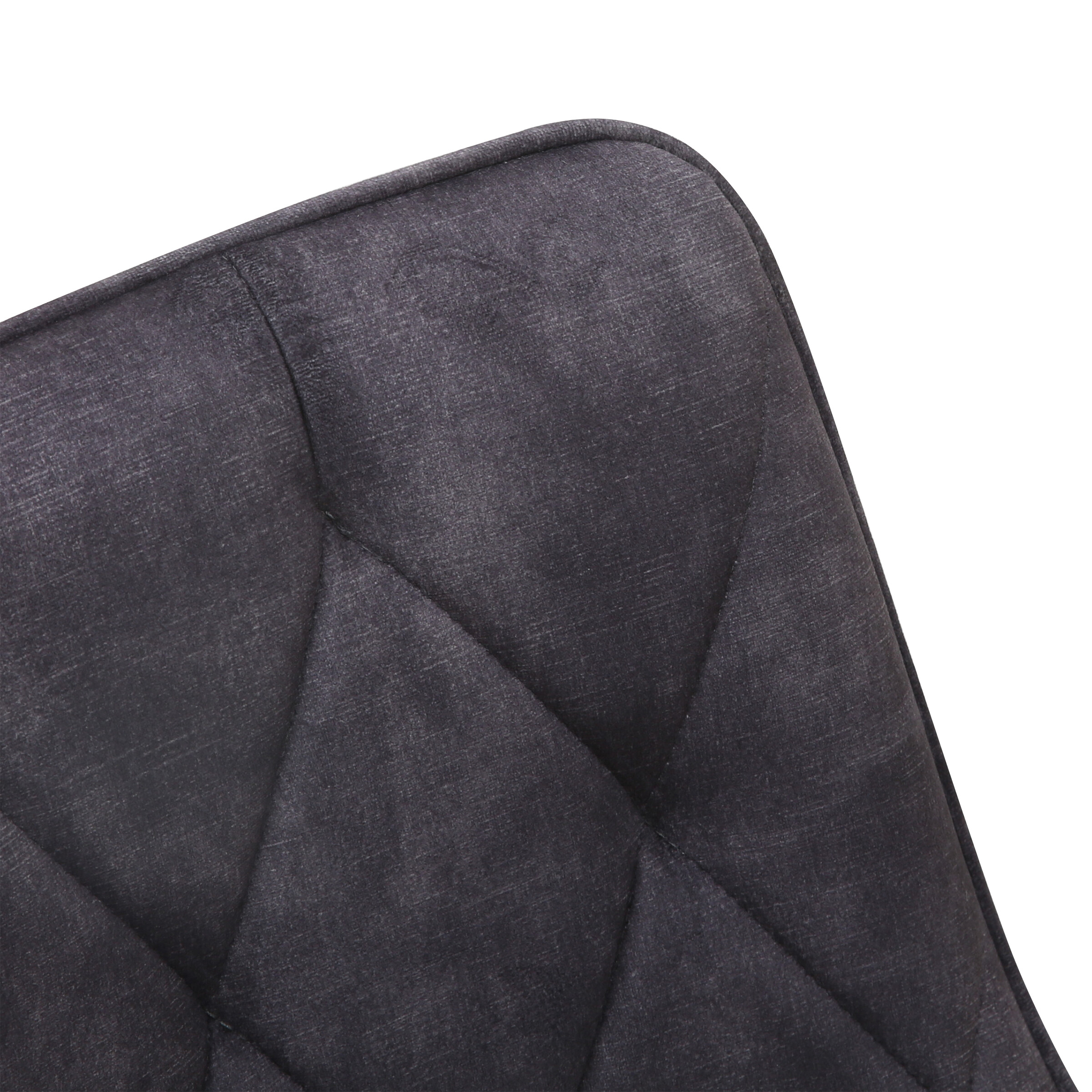 Stuhl Melanie anthrazit Microfaser B/H/T: ca. 48,5x84x57,5 cm