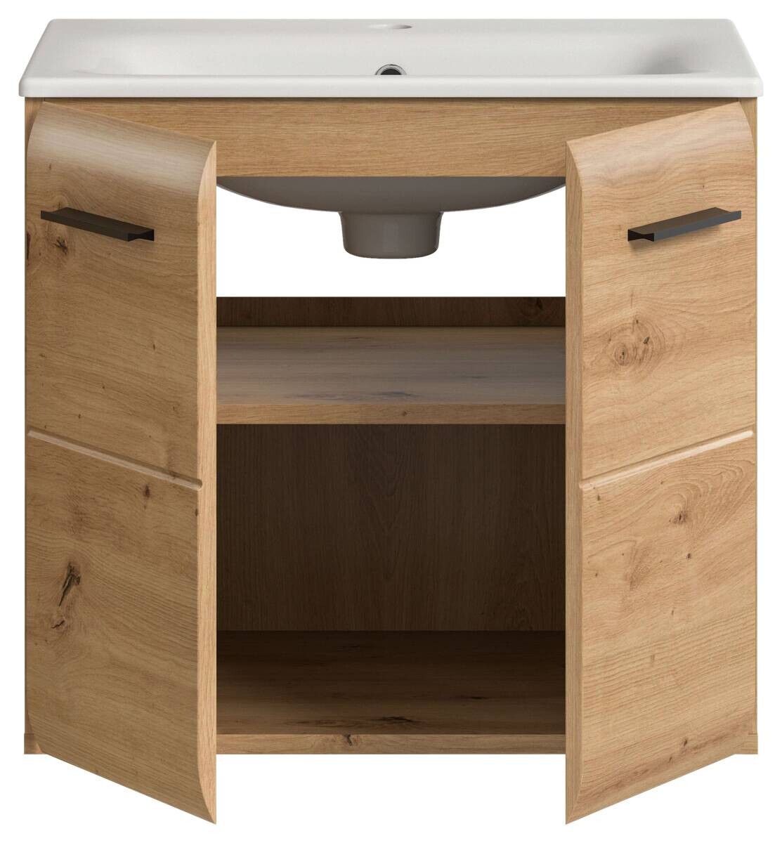 Waschplatz Ice Artisan Oak Nachbildung B/H/T: ca. 60x55x46 cm