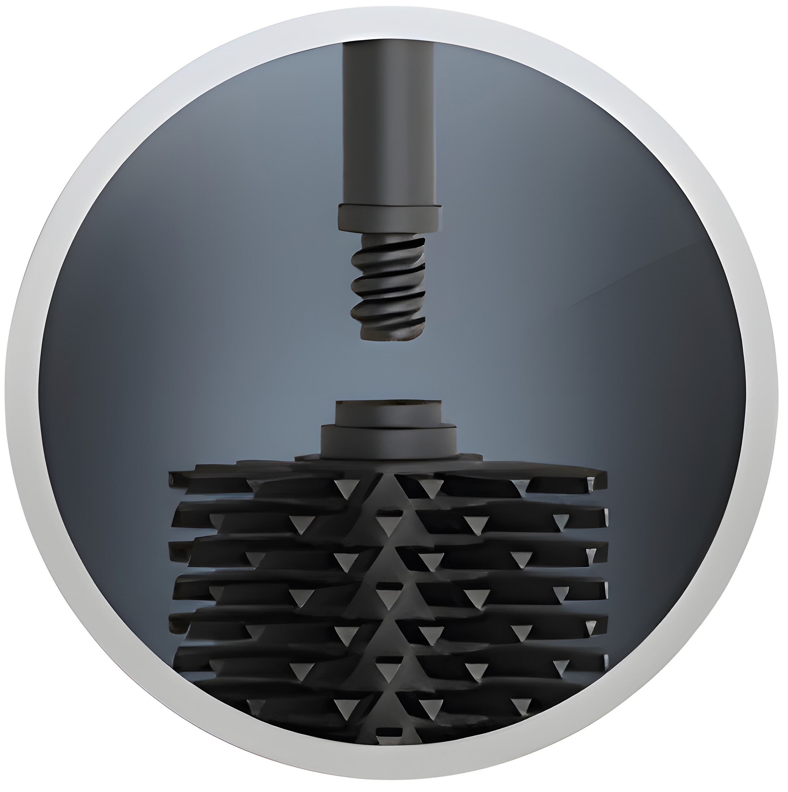 POCOline Stand-WC-Garnitur Chrom Edelstahl