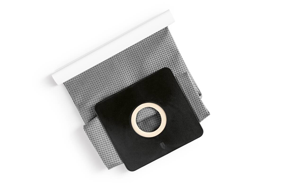 CLEANmaxx Beutelstaubsauger schwarz grau B/H/L: ca. 28x28,5x40 cm