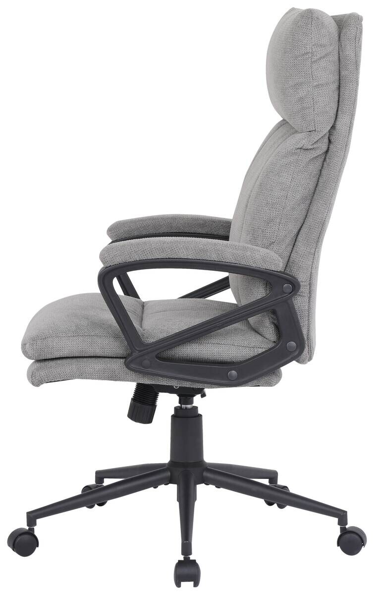 Chefsessel Domi grau Stoff