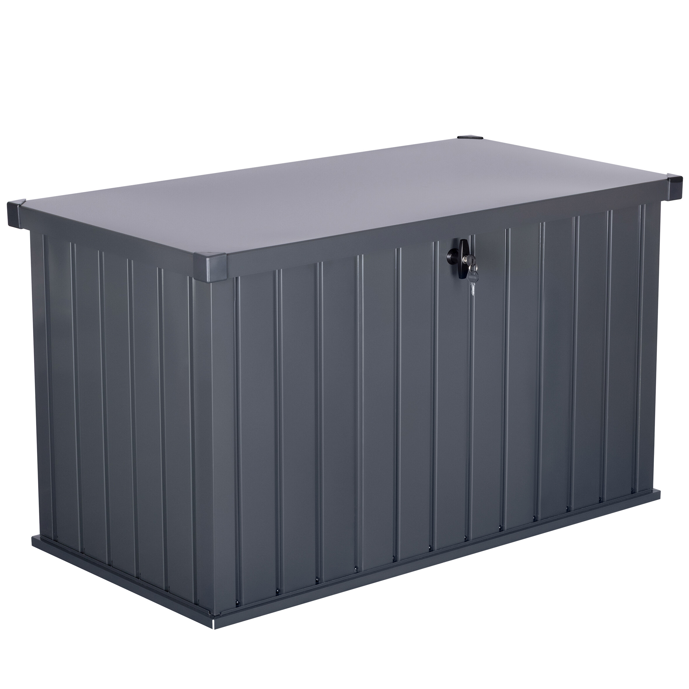 HI Auflagebox 436l anthrazit Stahl B/H/T: ca. 124x71x66 cm