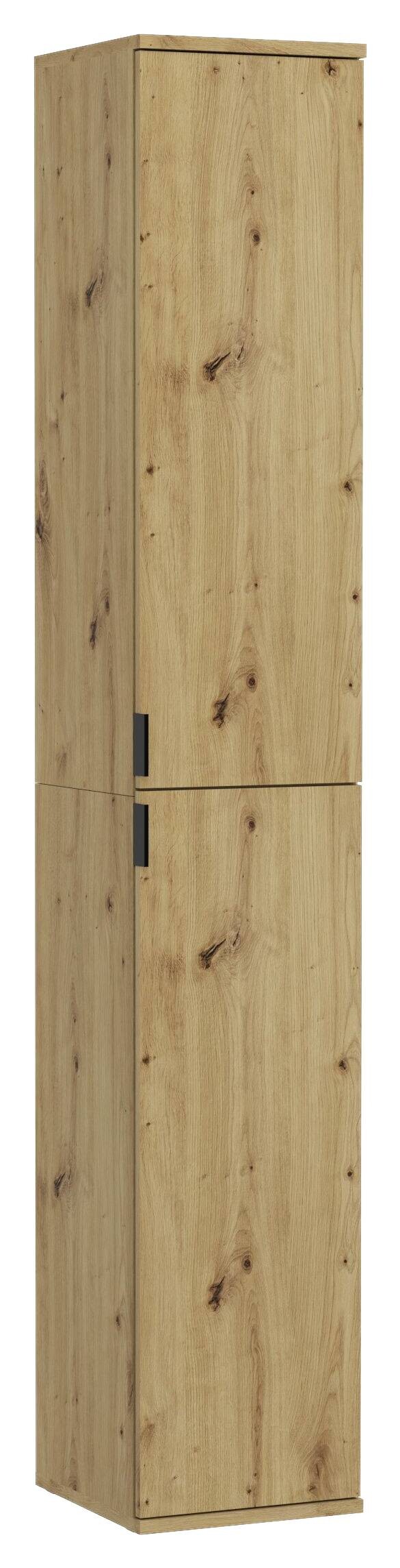 Badhochschrank PROJEKT Eiche Artisan Nachbildung B/H/T: ca. 30x193x34 cm Badhochschrank PROJEKT Eiche Artisan Nachbildung B/H/T: ca. 30x193x34 cm