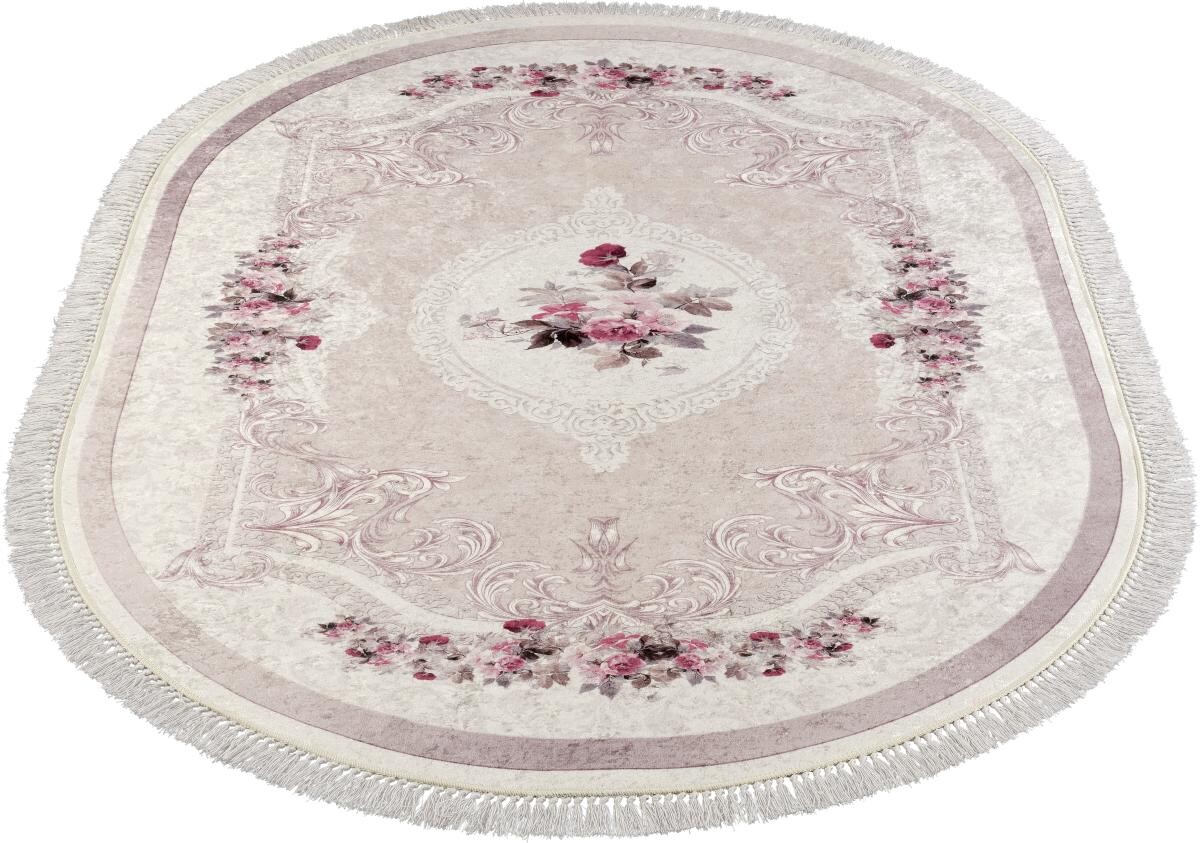 Druckteppich Sunshine rosa B/L: ca. 140x200 cm Druckteppich Sunshine rosa B/L: ca. 140x200 cm