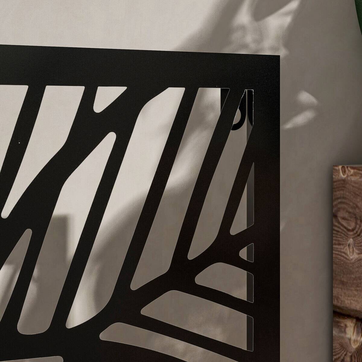 Outsunny Hochbeet schwarz Metall B/H/L: ca. 23x113x61 cm