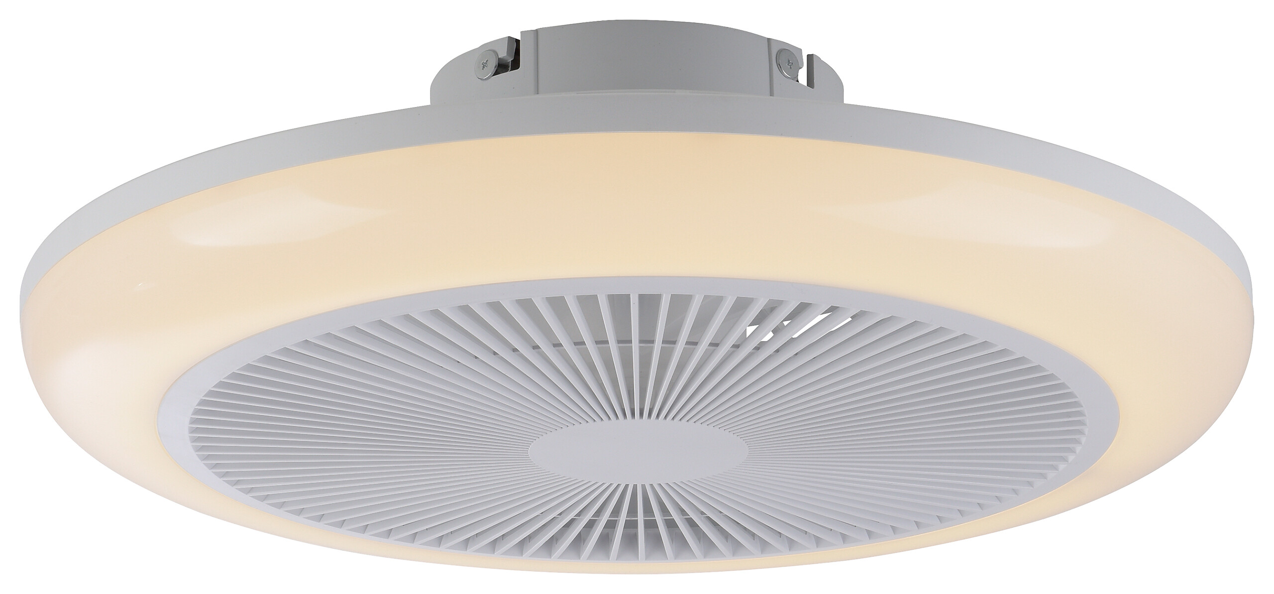 Just Light LED-Deckenventilator Brenda B/H/L: ca. 46x14x46 cm max. 22 W