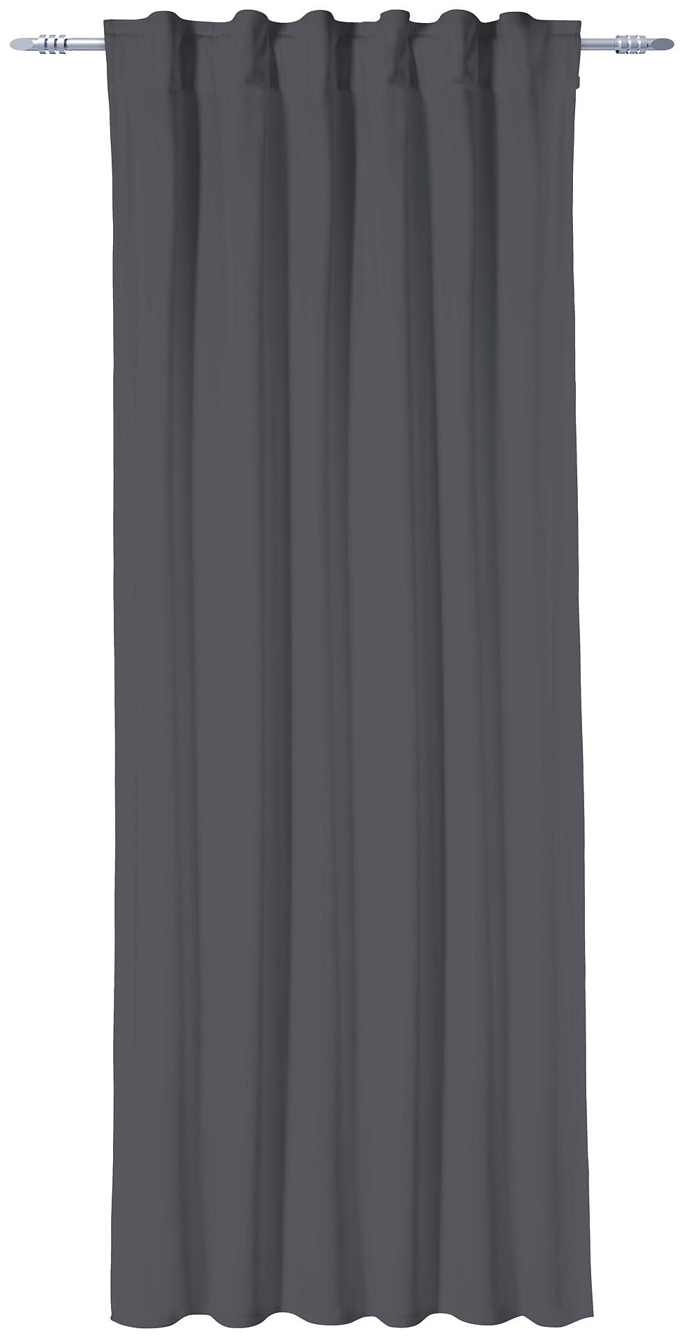 Sensation Verdunklungsvorhang Tim schwarz B/L: ca. 135x245 cm