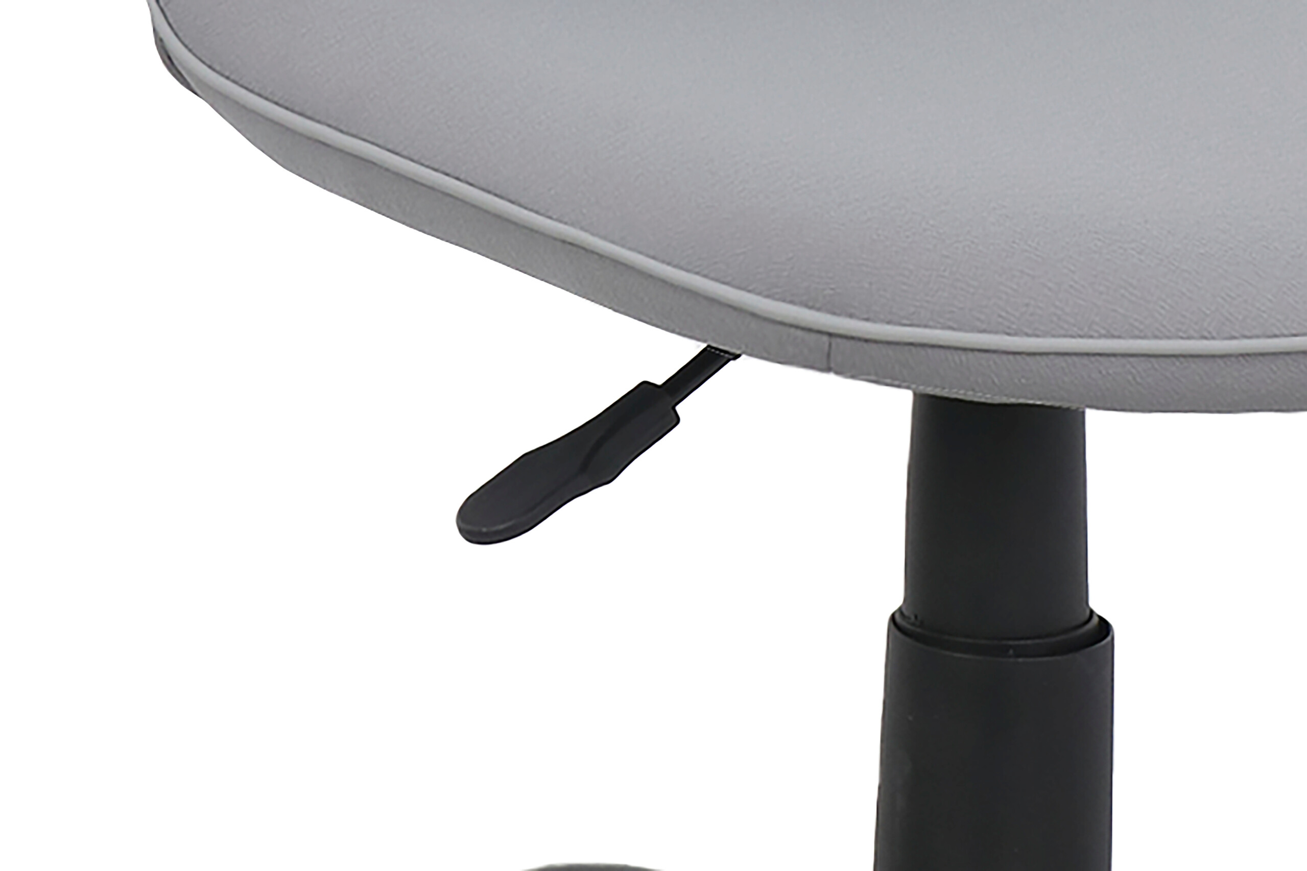 Drehstuhl TROLLY schwarz grau Metall Stoff