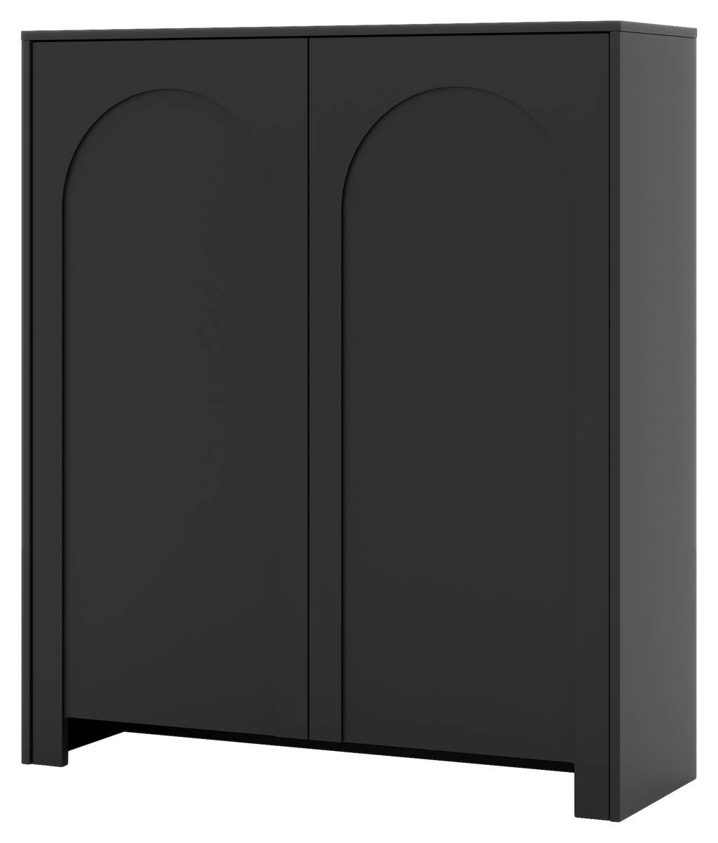 Kommode ARCO schwarz B/H/T: ca. 100x117x35 cm