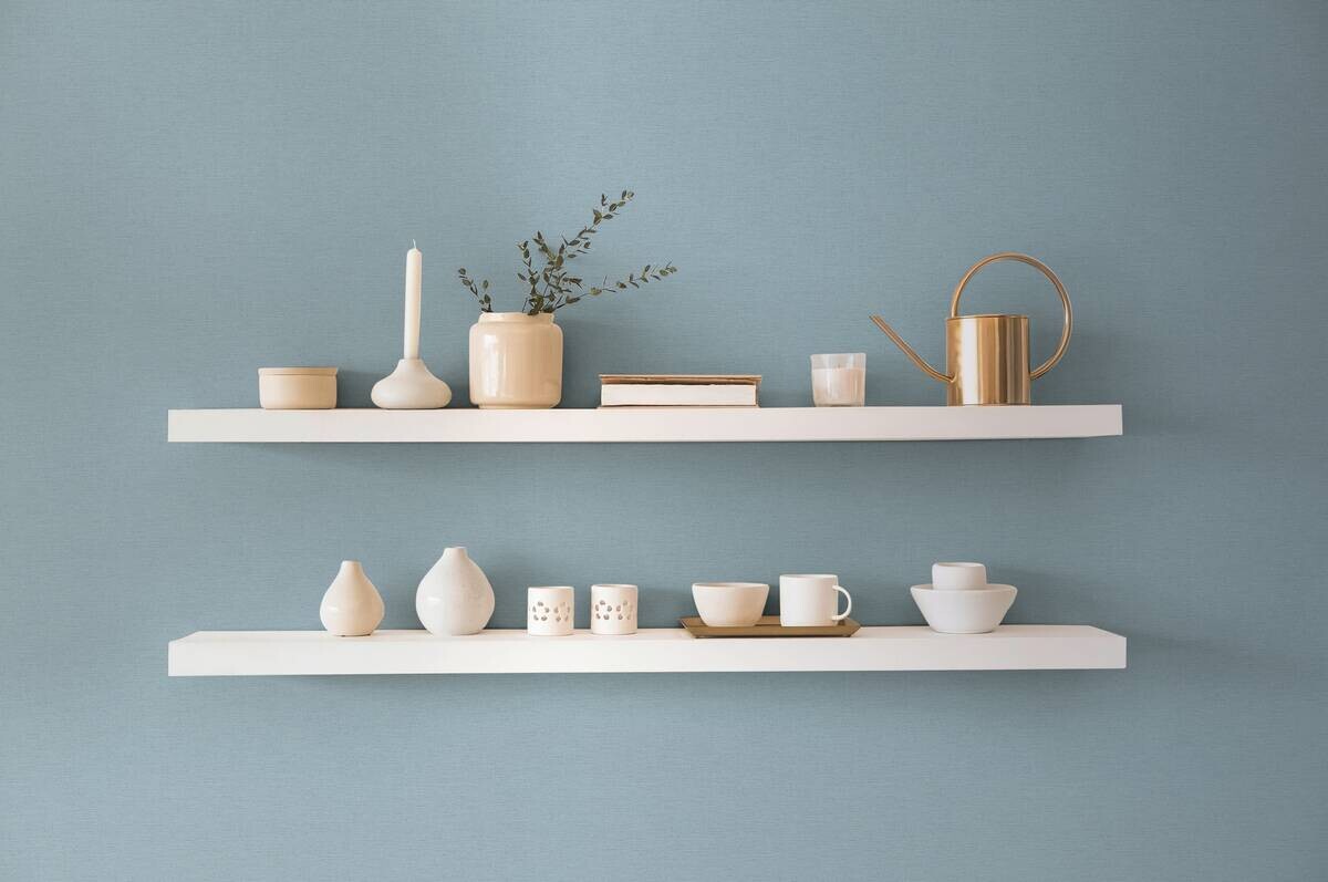 A.S.Creation Vliestapete blau B/H/D: ca. 53x1005x9 cm