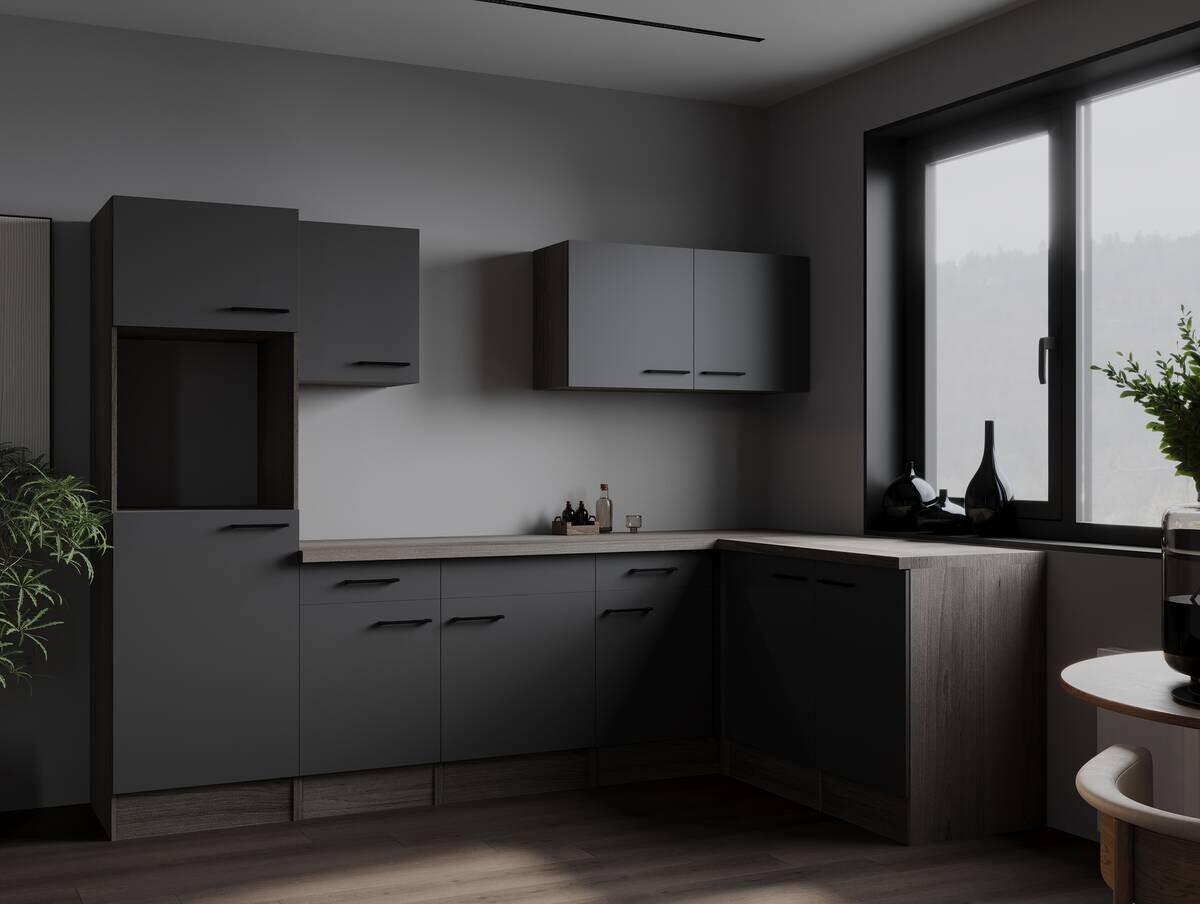 Winkelküche Oliver B/H/T: ca. 280x205x172 cm