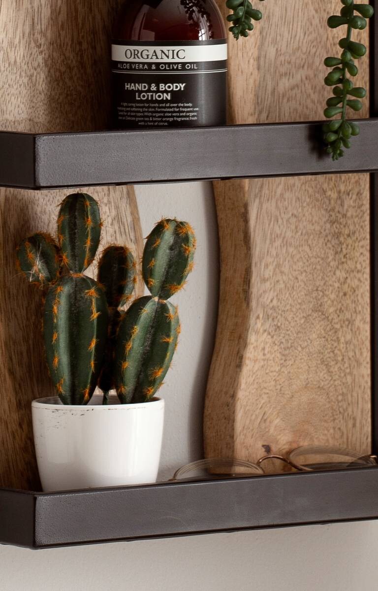 Wandregal B/H/T: ca. 30x80x10 cm