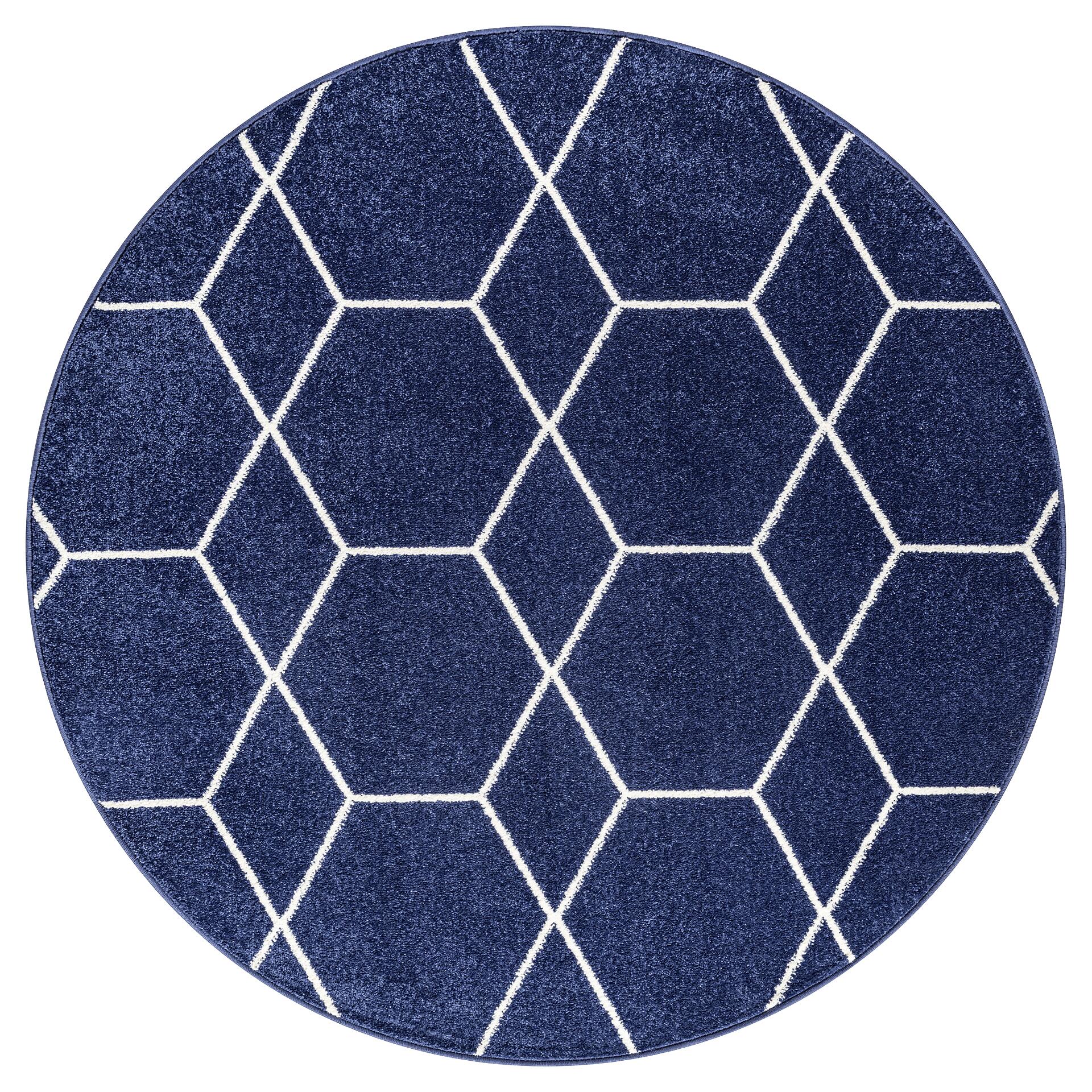 Sanat Teppich Trellis marine B/L: ca. 200x200 cm Sanat Teppich Trellis marine B/L: ca. 200x200 cm