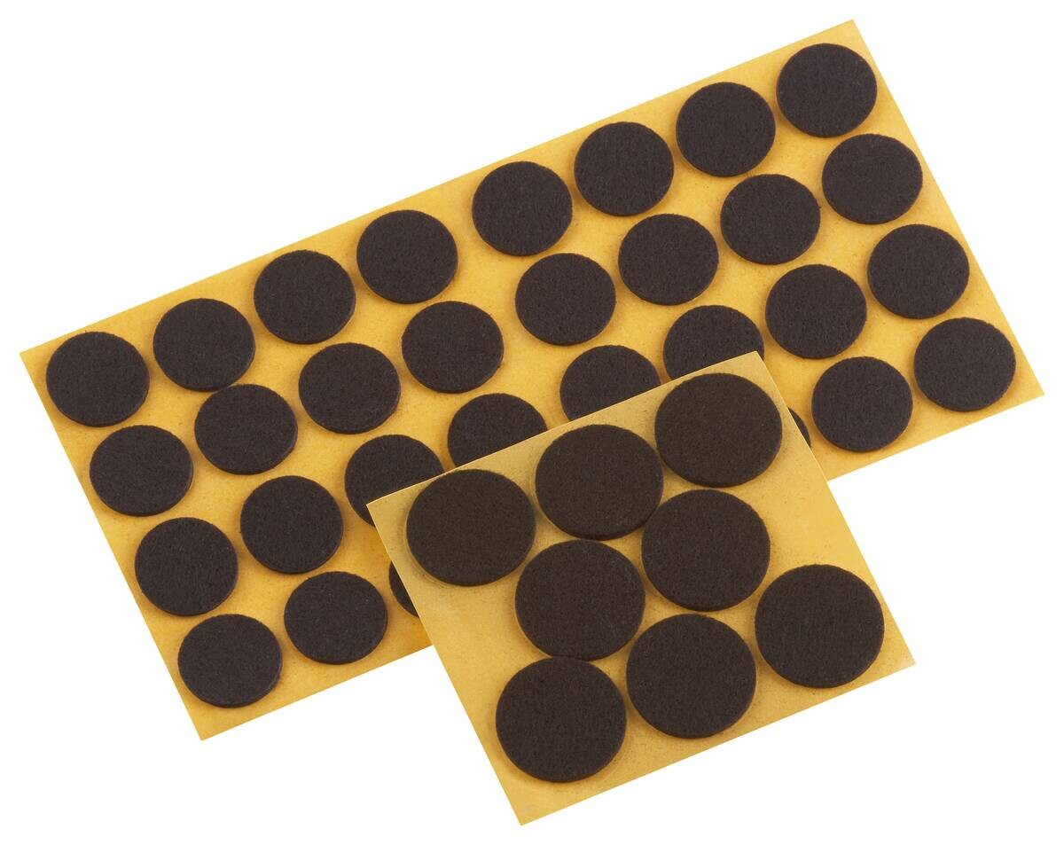 METAFRANC Filzgleitersortiment braun 104 tlg.