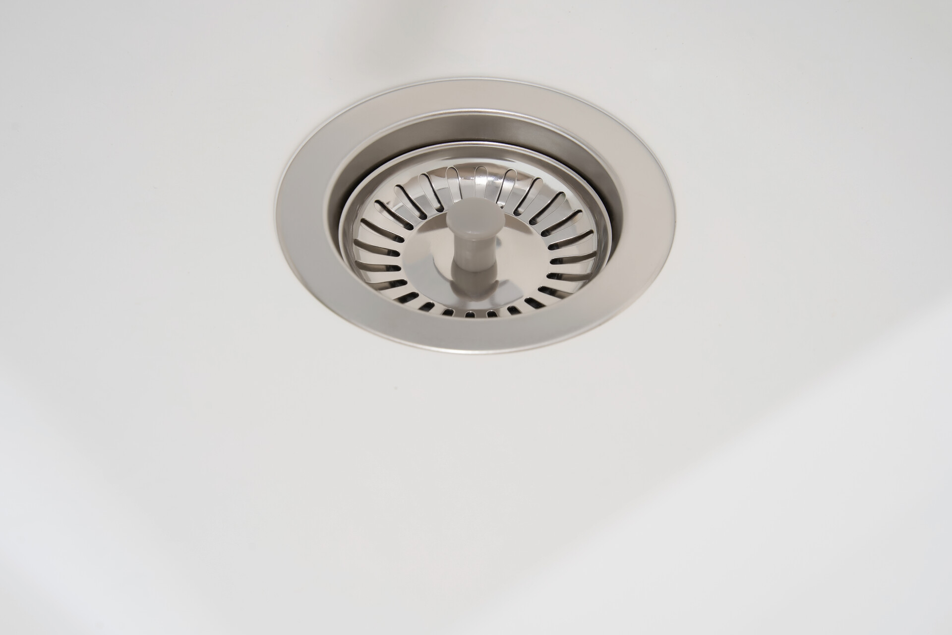 Respekta Einbauspüle Boston 86 x 50 W weiß Mineralite B/H/T: ca. 86x20x50 cm