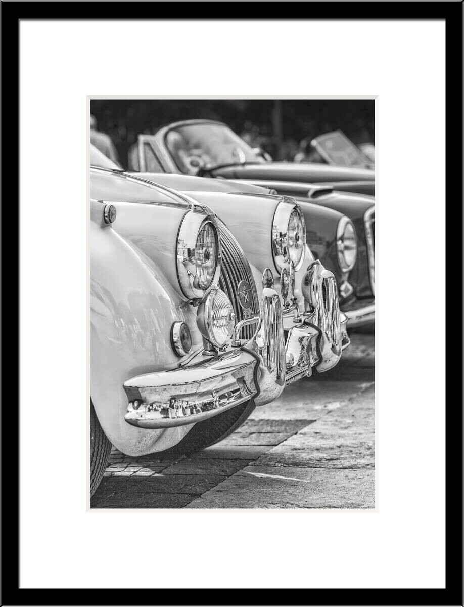 Bilderrahmen schwarz Holz B/L: ca. 30x40 cm