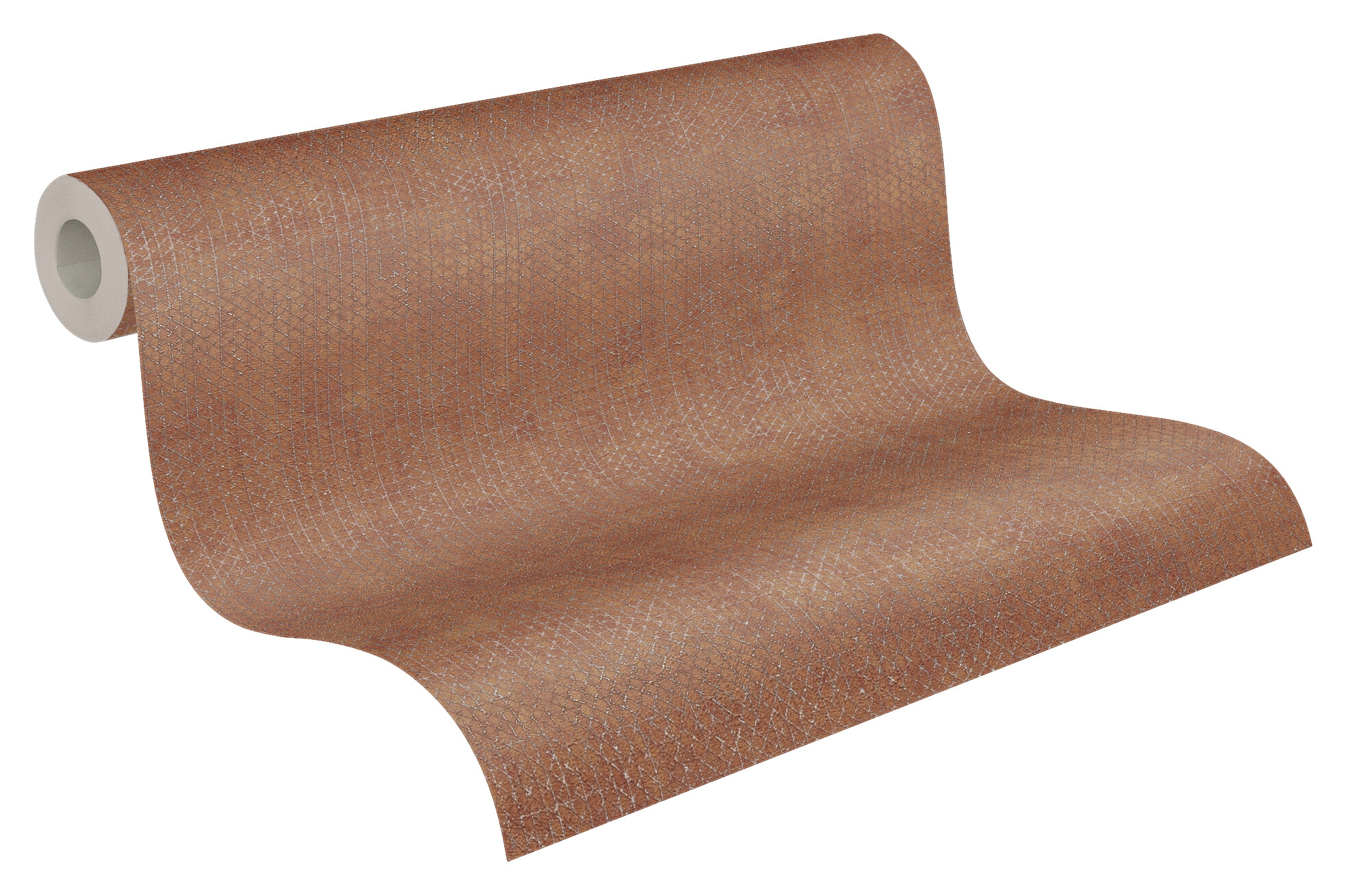 A.S.Creation Vliestapete rot orange silber B/H/D: ca. 53x1005x8,6 cm