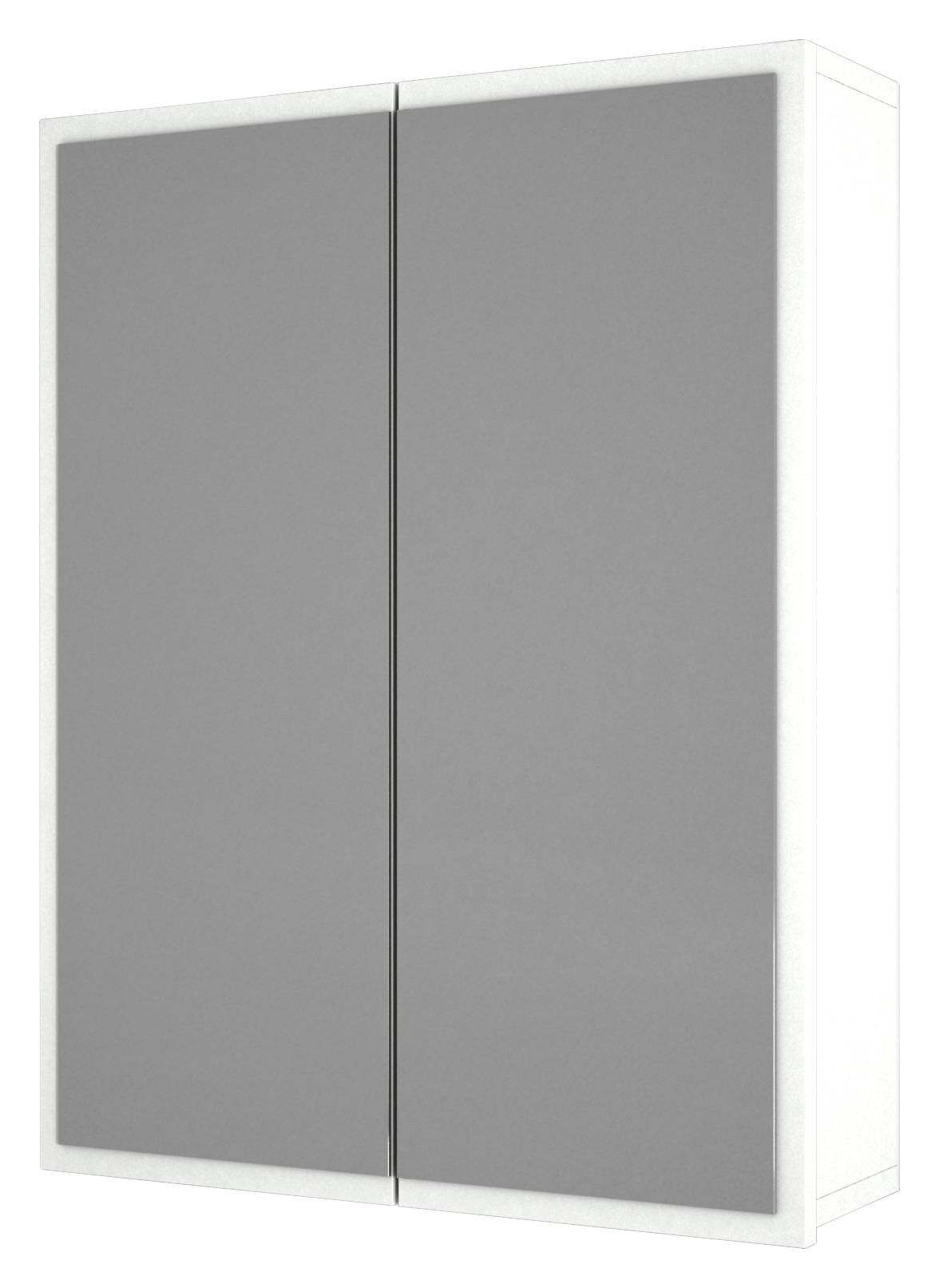 Hängeschrank Kayla weiß B/H/T: ca. 60x76,6x17 cm