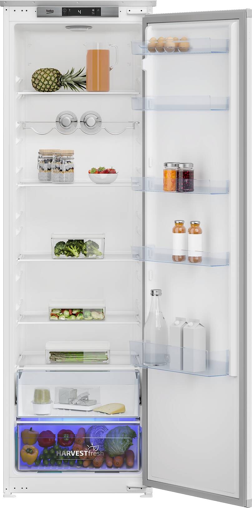 beko Einbaukühlschrank BSSA315E3FN B/H/T: ca. 54x122,2x65 cm