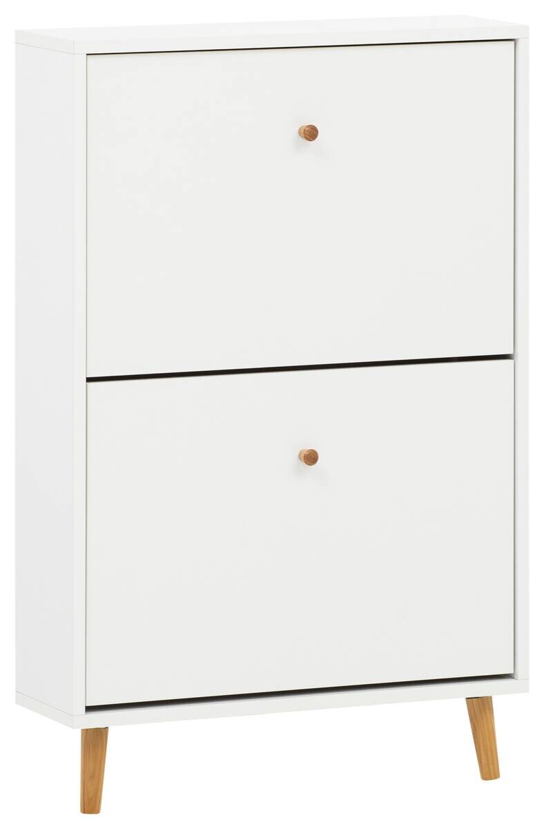 Schuhkipper Bjarne weiß matt B/H/T: ca. 59,8x92,2x19,55 cm