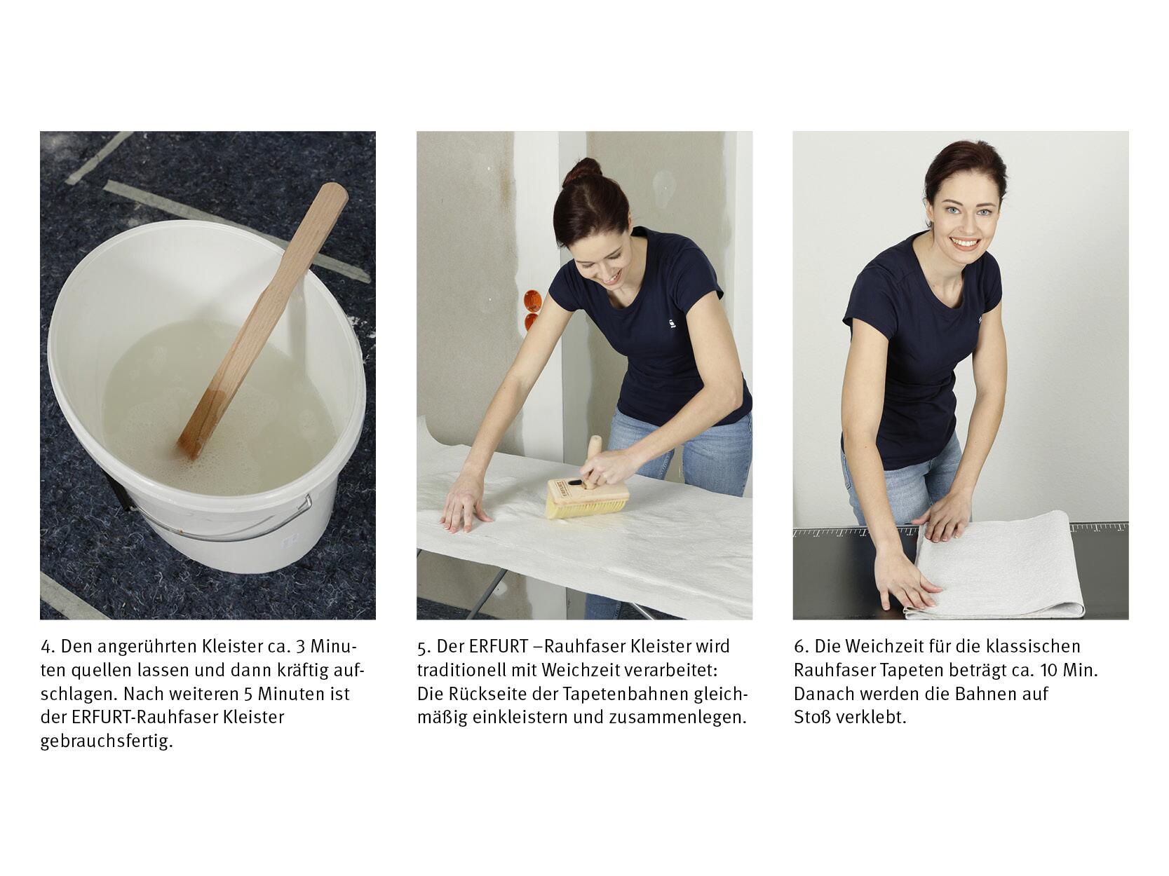 Erfurt Tapetenkleister Rauhfaser ca. 0,2 kg