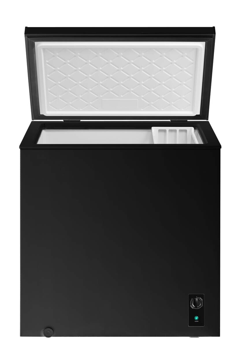 POCOline Gefriertruhe schwarz B/H/T: ca. 77x85x56 cm