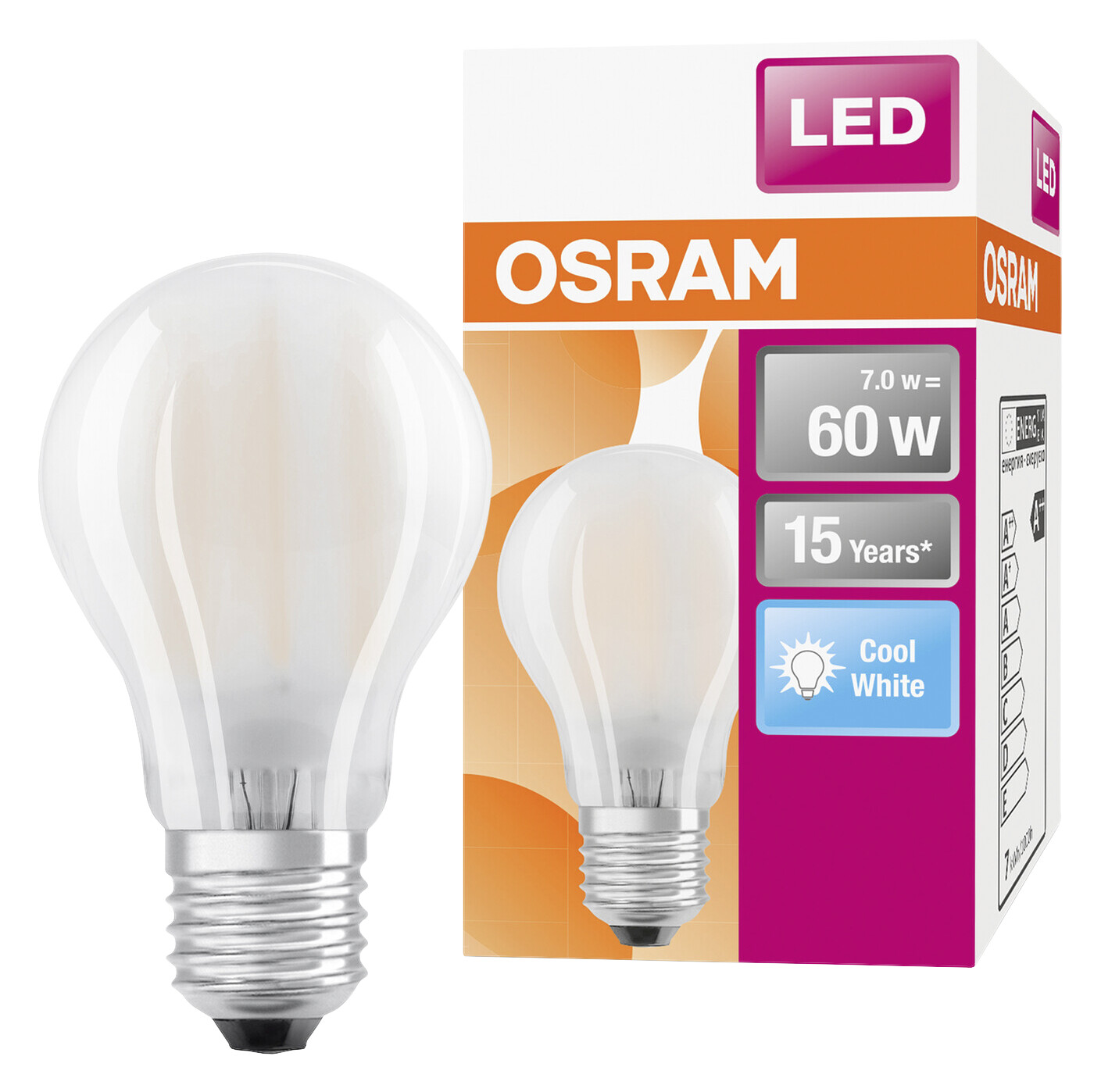 OSRAM Tropfenlampe AC32393 E27