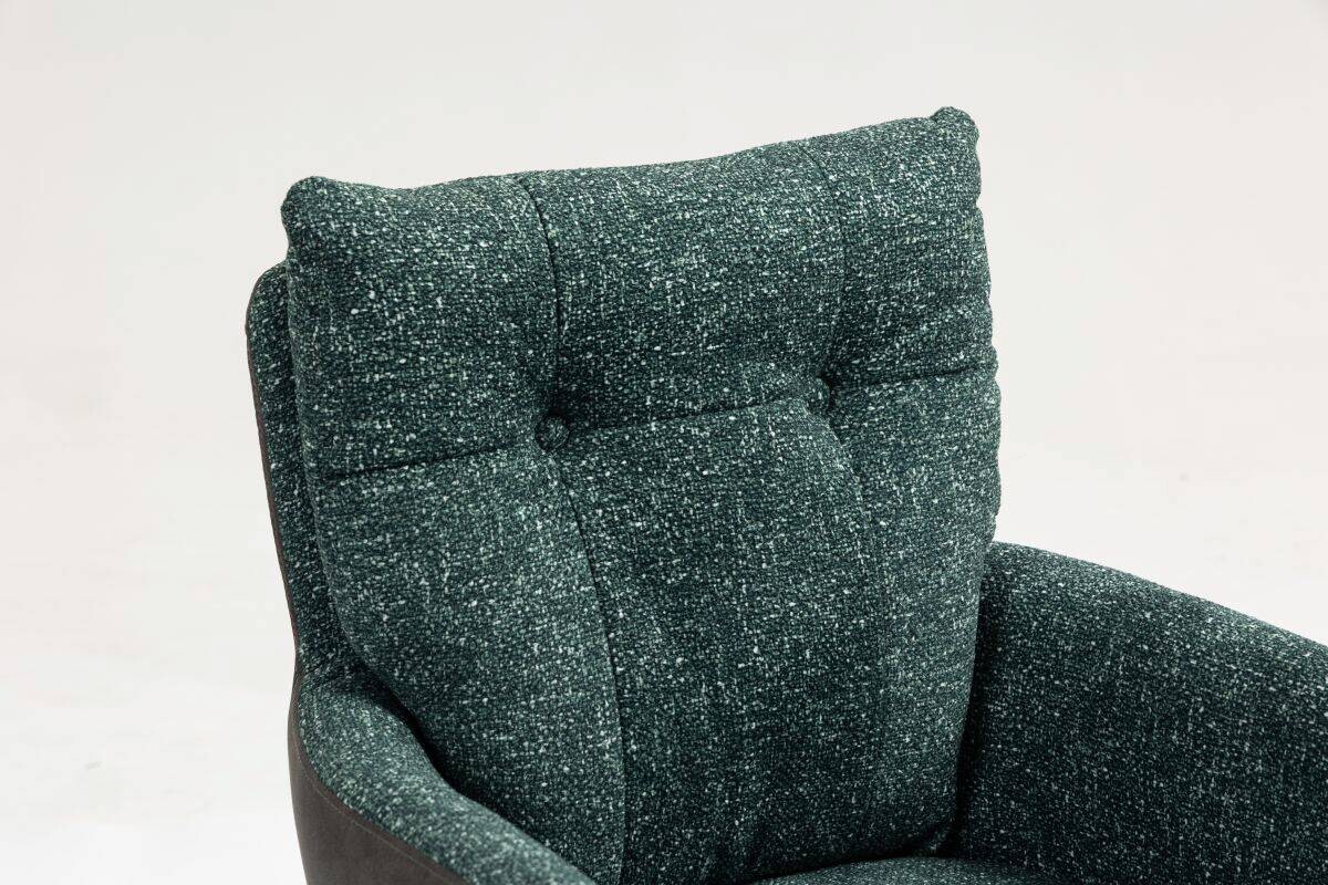 Drehstuhl Lecce grün Microfaser