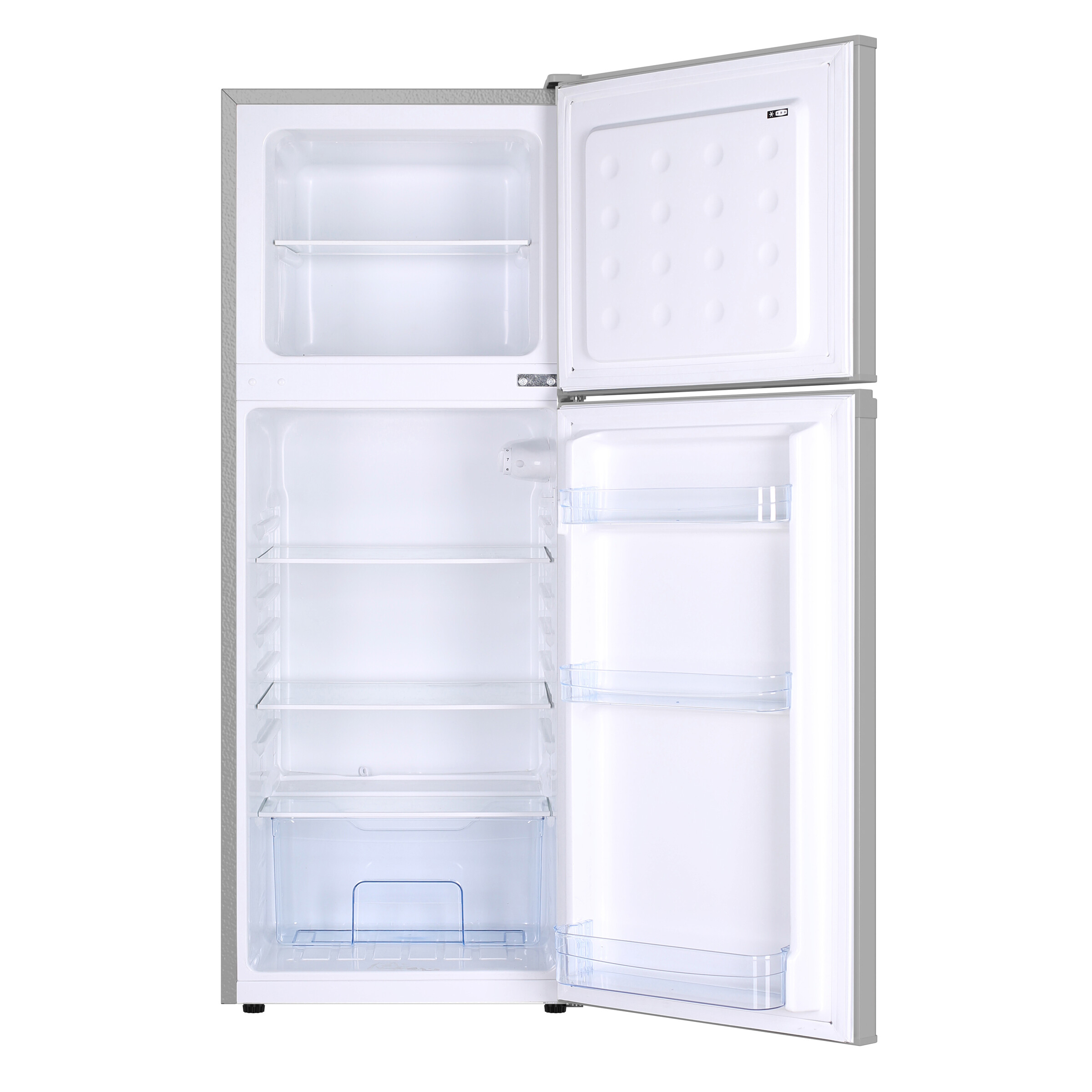 POCOline Kühl-/Gefrierkombination KGK125-132EIX Inox B/H/T: ca. 45x125x49 cm