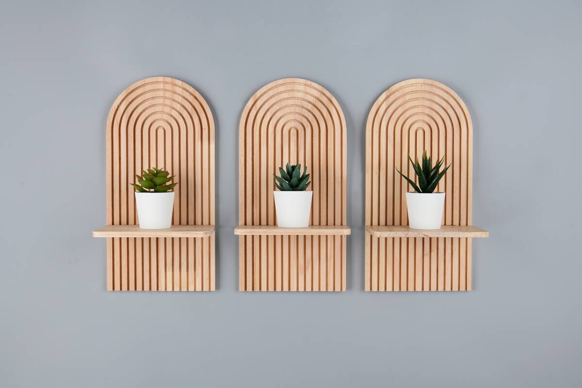 Regale Elea Eiche Nachbildung B/H/T: ca. 18x35x12 cm