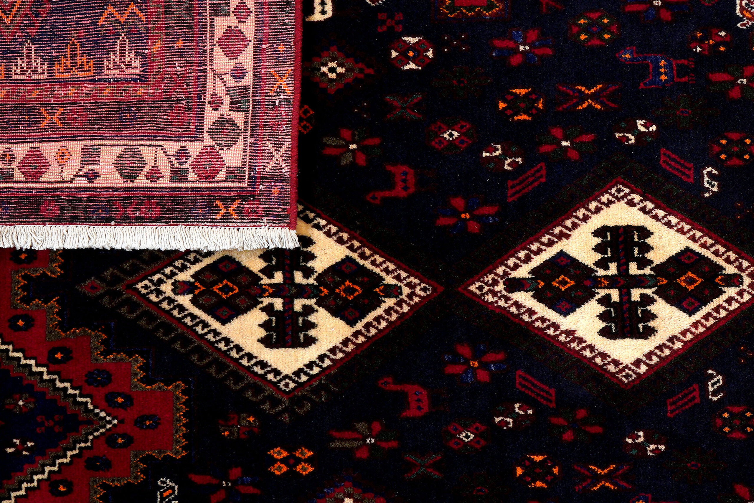 PersaTepp Teppich Afshar beige B/H/L: ca. 160x1x230 cm