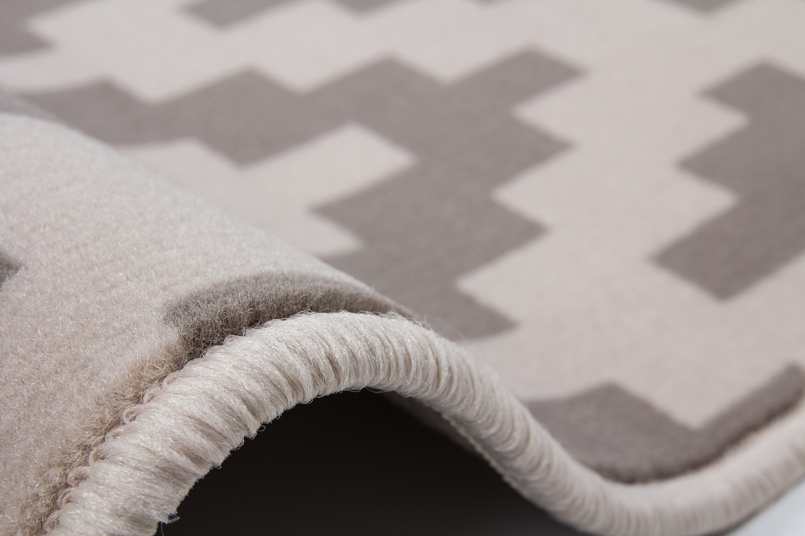 Kayoom Kurzflorteppich Now! 325 taupe B/L: ca. 120x170 cm