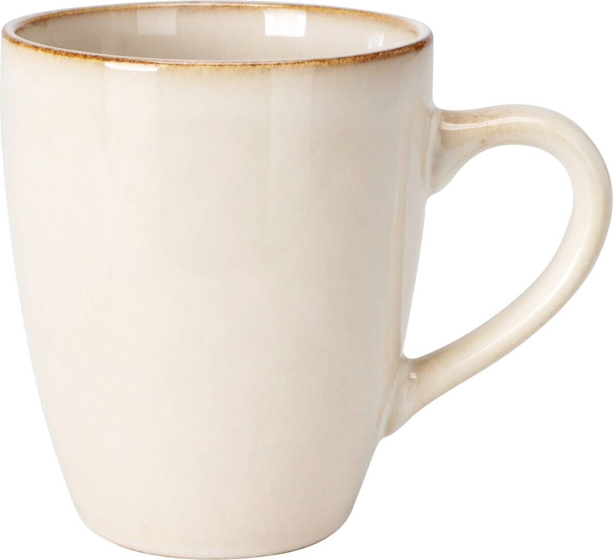 Kaffeeservice creme Steinzeug 16 tlg.