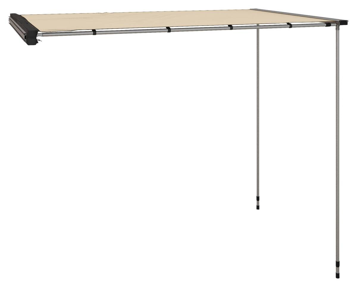 Outsunny Sonnensegel Wohnwagen B/H/L: ca. 250x225x160 cm