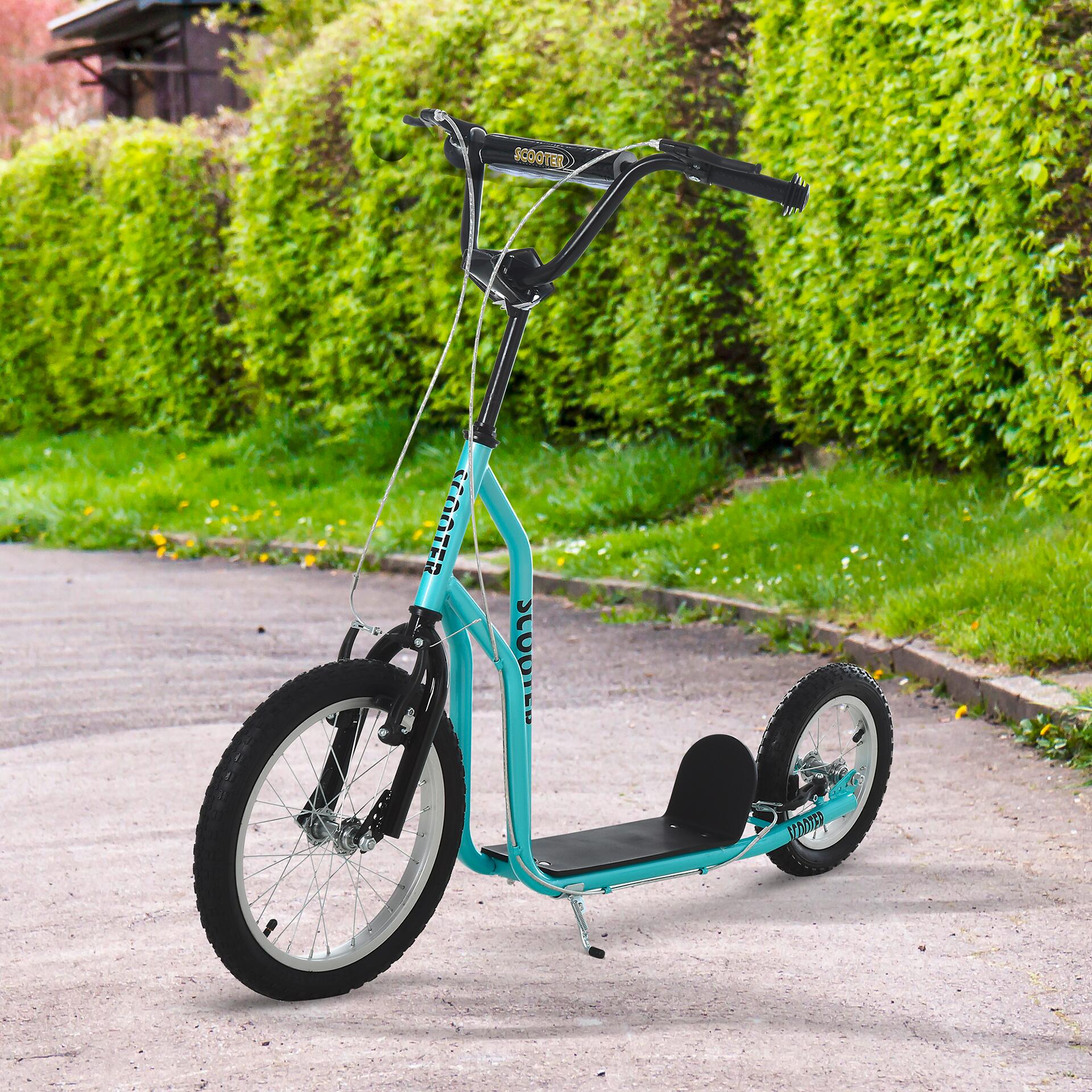 HOMCOM Kinderroller hellblau B/H/L: ca. 58x94x135 cm