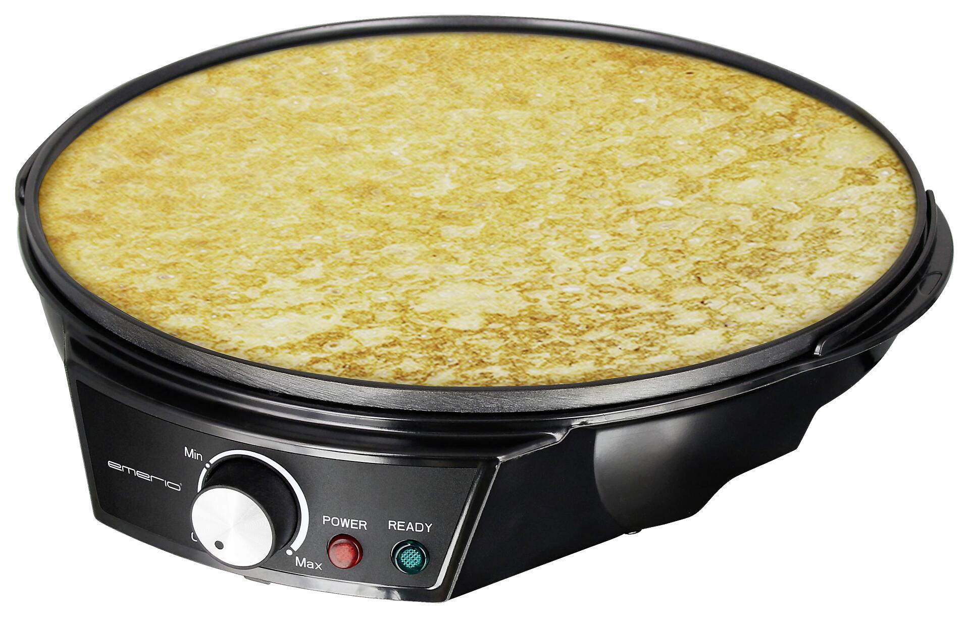 Emerio Crepes-Maker CRM-122148.5 schwarz Metall