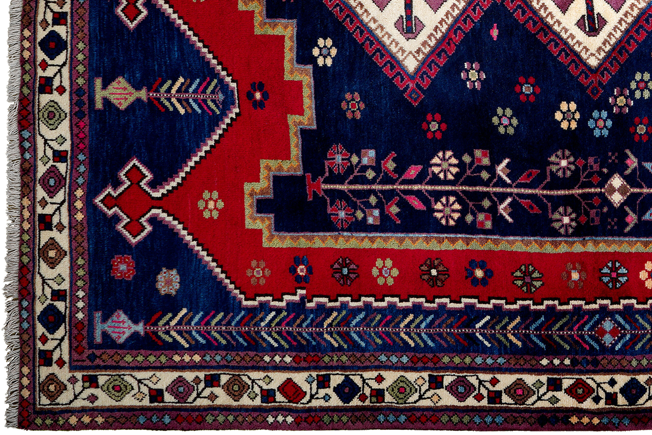 PersaTepp Teppich Afshar beige B/H/L: ca. 165x1x210 cm