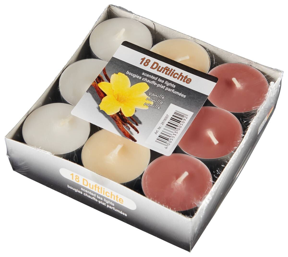 Duftteelicht B/H/L: ca. 12x3x12 cm