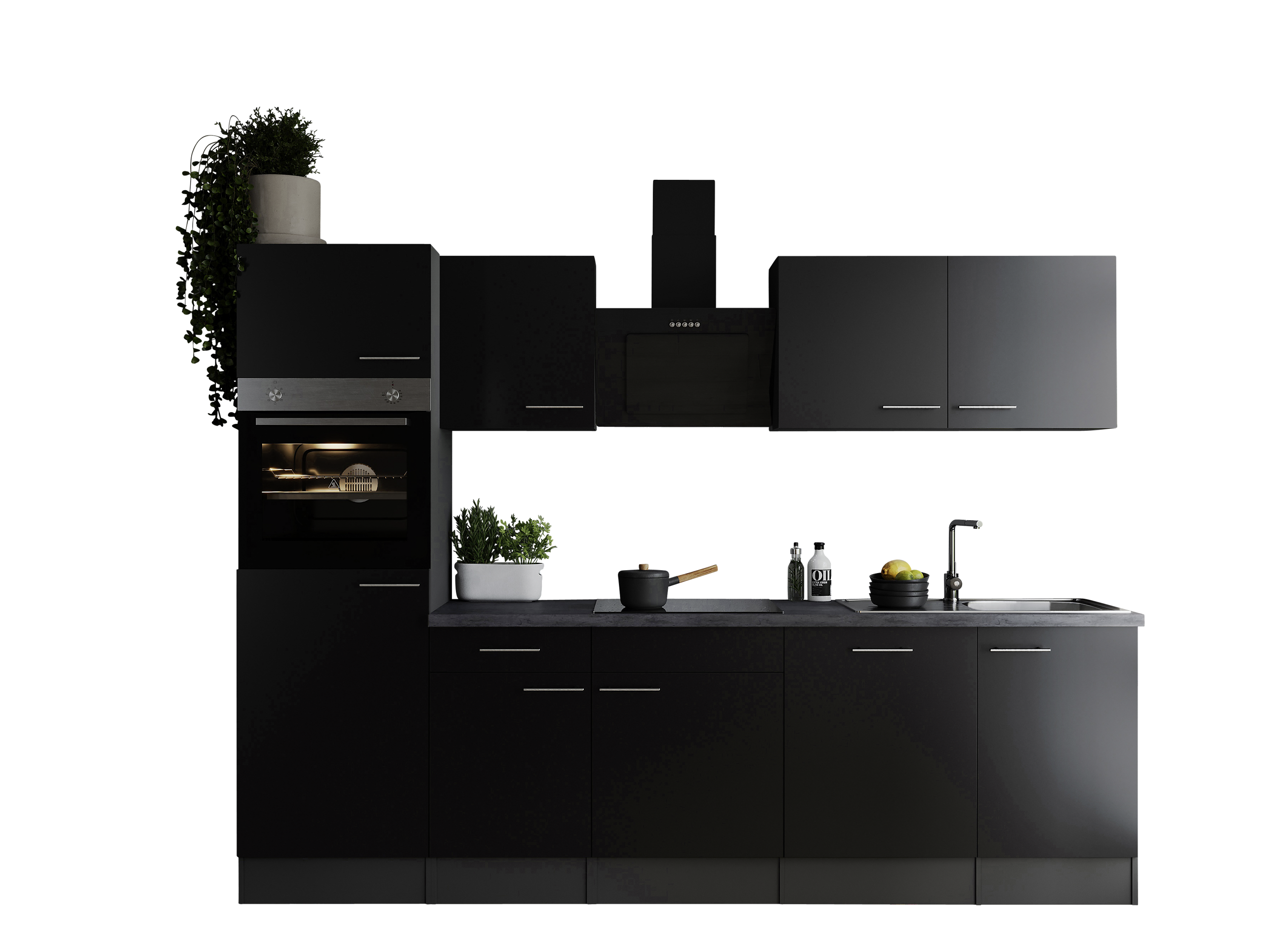 Küchenblock Oliver B/H/T: ca. 280x205x60 cm