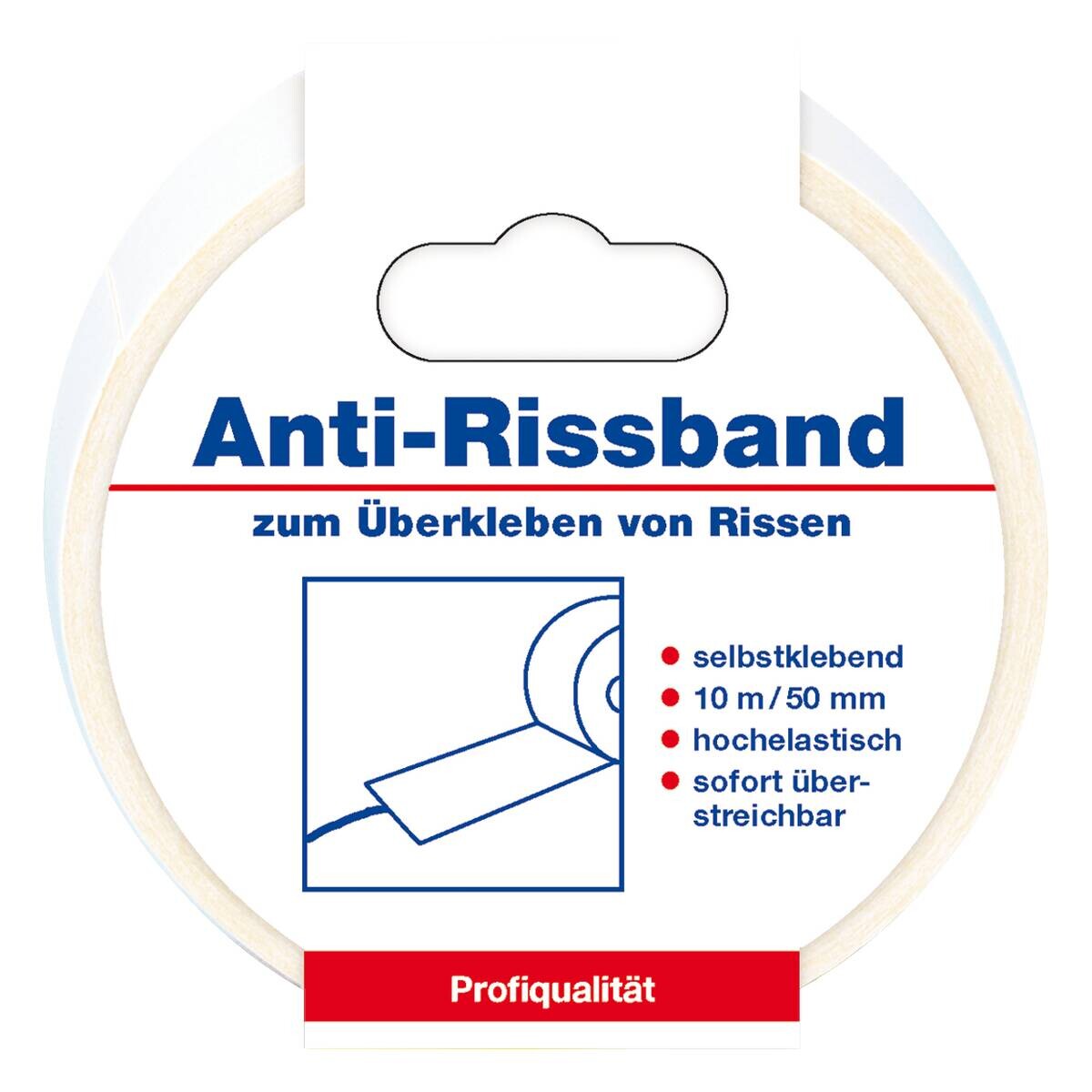 Anti-Rissband B/L: ca. 5x1000 cm